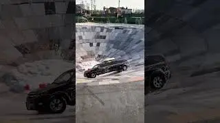 He attempts the impossible challenge in a soap pit