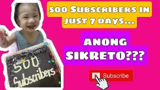 How to get 500 Subscribers in just 7 days?