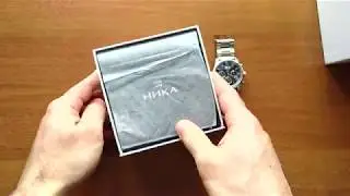 Серебряные наручные часы Ника 1898.0.9.81A с хронографом.