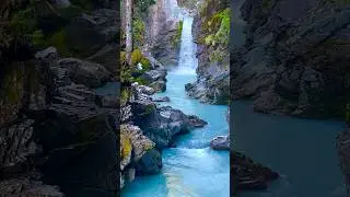 Magical water fall! Hidden gem in British Columbia, Mamquam falls #explorebc #funtoinfinity