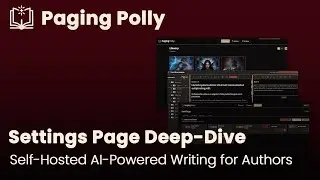 Settings Page Deep Dive in Paging Polly