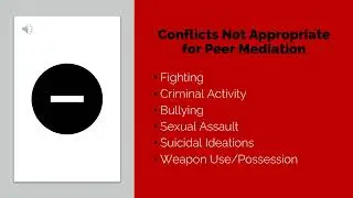 Why Peer Mediation