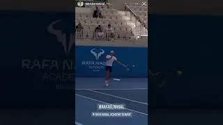 Rafael Nadal Training Video Ahead of Australian Open 2024