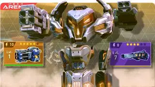 Surge + Repeater 10 & Ember Gun 8 | Maximum Aggression! | Mech Arena Gameplay