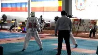 1/8 финала первенства России по юниорам 2015 в г. Шахты.
