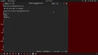 34 Ubuntu 21 04 apt obs fix