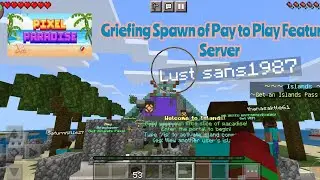 Destroying Pay to Play Bedrock Featured Server Pixel Paradise