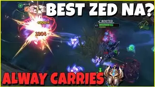 How to Carry As ZED Ft Laceration! Zed Lessons | Damonte