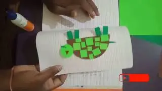 How to make Paper Tortoise |  Paper Tortoise craft | Paper craft ideas | kids crofts
