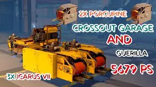 This build is making me sick -  Porcupine hover build 6k - Crossout Garage - uh oh  fire - Hilm