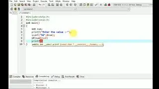 C program for finding Even and Odd numbers......