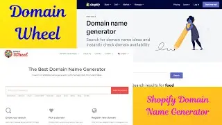 Domain Wheel | Shopify Domain Name Generator Tool | PART 7