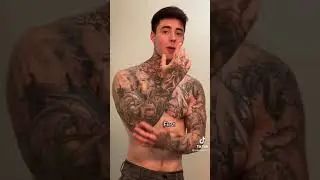 Jake Andrich Tattoo Tour Tik Tok