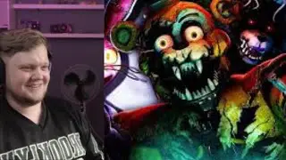 ВАНГОУ ИГРАЕТ В ФНАФ  РУИН| FNAF RUIN SECURITY BREACH(1 часть)