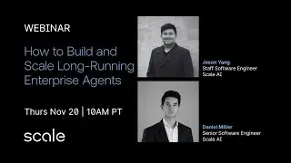 Making AI Work: How to Build and Scale Long Running Enterprise Agents