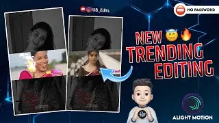 Instagram trending song video editing alight motion | galavari padte Khali song video alight Motion