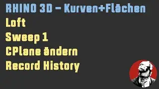 Rhino3D 8 - Kurven zu Flächen