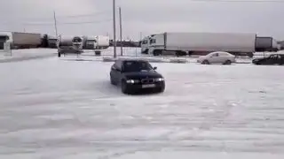 Drifting on BMW