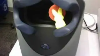 marshmallo has an eye exam