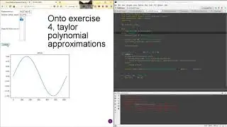 Graphing Taylor Polynomial Approximations w/ python  and flask