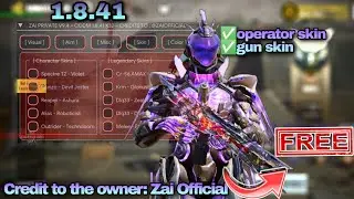 codm mod menu 1.8.41/codm injector gun skin/wall/esp/aim/season 9/tutorial/vn