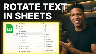 How to Rotate Text in Google Sheets (2026) | Step-by-Step