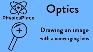 Optics explained 3: Drawing an image with a converging lens