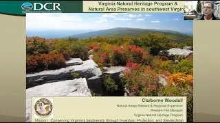 Natural Area Preservation System in SW Virginia • Claiborne Woodall • VA DCR