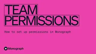 How to Manage Team Permissions