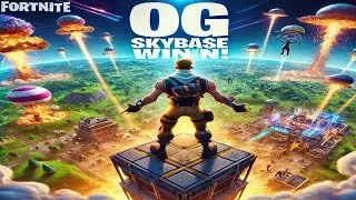 Fortnite OG Winning In A Skybase! (FUNNY MOMENTS)