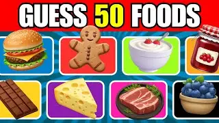 😱 Most People FAIL This Food Quiz – Can You Name All 50 Foods?