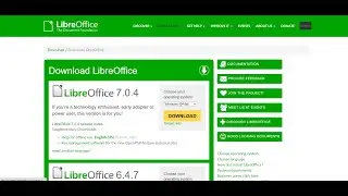 How to Download and Install LibreOffice on Windows 10 , 7, 8, xp
