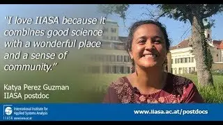 Katya Perez Guzman - IIASA postdoc