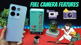 Infinix Note 30 5G Full Camera Features 📸