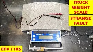 {1186} Truck weight scale repair