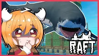 [Vtuber] Getting more Cluckers in Raft! #short (EN/FR)
