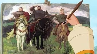 Анекдот №87 Как три богатыря воду носили