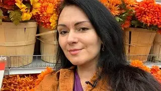 Холли-Спрингс: плаза, осень, красота