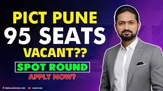 🕵️‍♂️ Vacant Seats released for SPOT Rounds - PICT Pune | GanitAnk - Ankush Sir