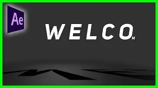 3D text Animation in After Effects with Text Animator