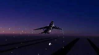 X-Plane Wake Turbulence Effect