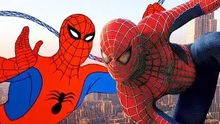 Spider-Man 1967 Cartoon Intro Live Action Version (Sam Raimi)
