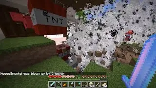 Wildcats house gets blown up in Minecraft