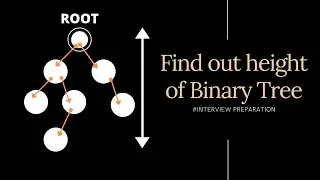 Height of A Binary Tree #DataStructures #InterviewPreparation