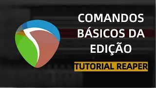 COMANDOS BÁSICOS PARA UMA EDIÇÃO NO REAPER