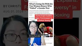 Algerian Olympic Boxer Imane Khelif FALSELY Accused of Being Transgender - Gynecologist Explains!