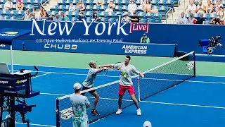 [LIVE]🔥NYC US OPEN🎾 Tommy Paul🇺🇸 x Hubert Hurkacz🇵🇱 #nyc #usopen #live #louisarmstrong #usopen2024