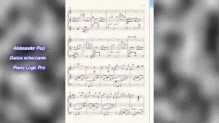 Aleksander Peçi Danza scherzante di Tirana. Piano Logic Pro