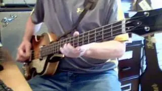 The Beatles - Lady Madonna Bass Cover - Hofner 62 Reissue