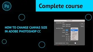 How to Check Canvas Size in Adobe Photoshop CC